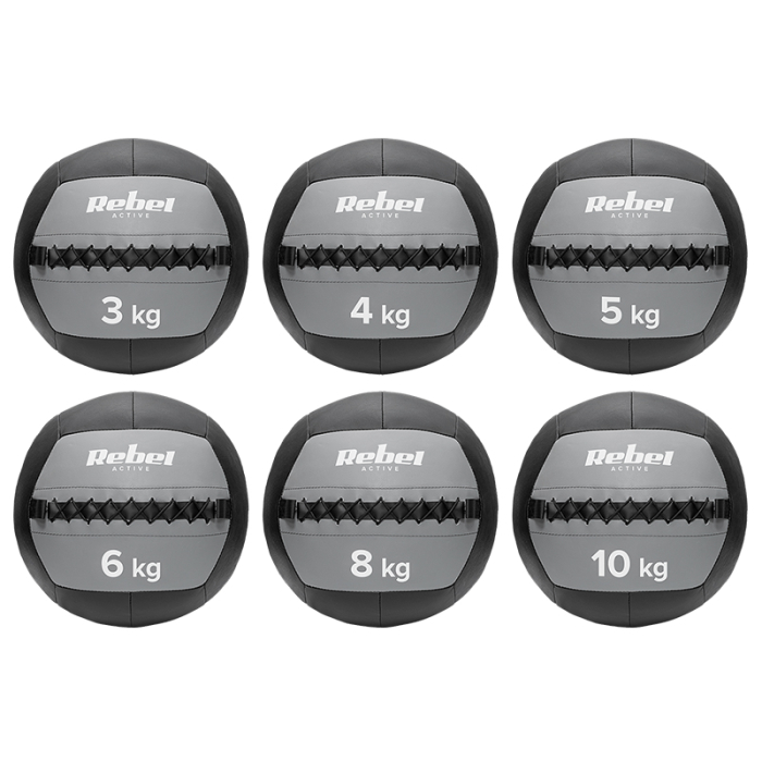 MINGE MEDICINALA PENTRU EXERCITII 10 KG REBEL ACTIVE [6]