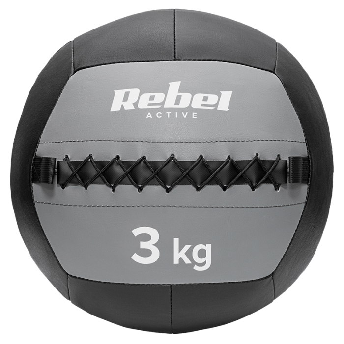 MINGE MEDICINALA PENTRU EXERCITII 3 KG REBEL ACTIVE [3]
