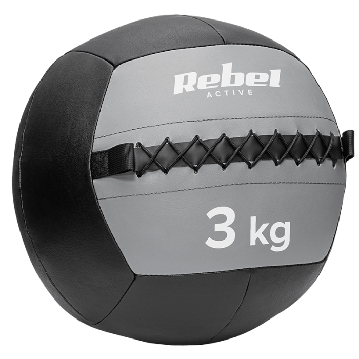 MINGE MEDICINALA PENTRU EXERCITII 3 KG REBEL ACTIVE [2]