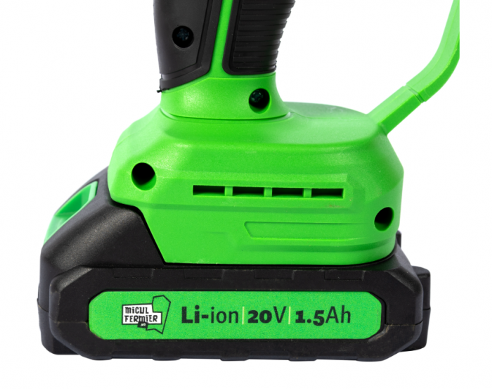 Mini drujbă Micul Fermier 20V cu două lame și lanțuri MF-DA1001 [7]