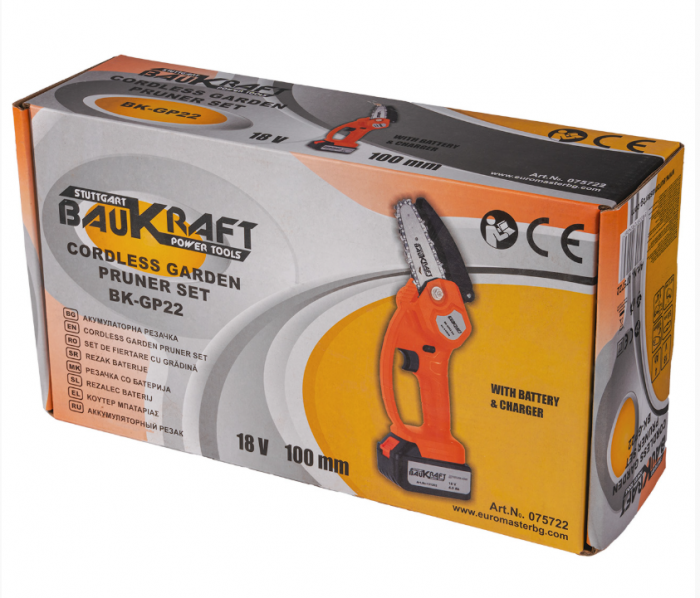 Mini fierăstrău electric 100mm BK-GP22 4Ah Set [4]