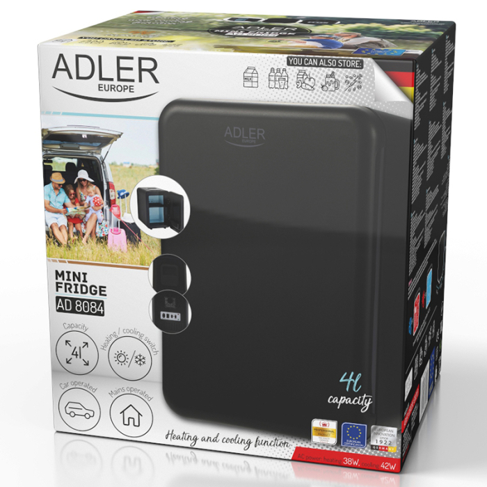 MINI FRIGIDER RACIRE INCALZIRE 4L AD 8084 ADLER [6]