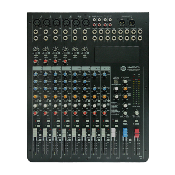 MIXER 12 CANALE PHANTOM 48V 24BIT DSP [2]