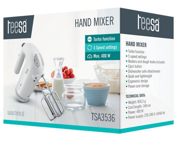 MIXER DE MANA 400W TEESA TSA3536 [3]