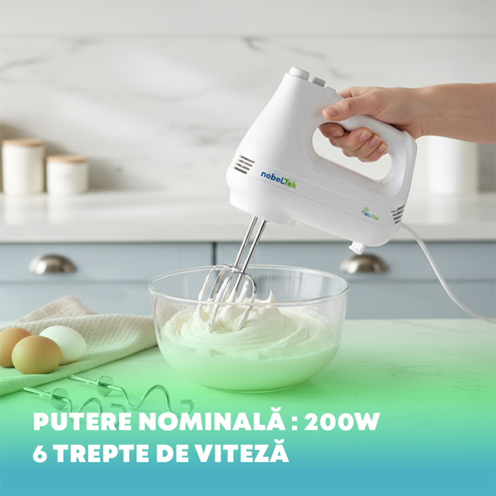 MIXER DE MANA 6 VITEZE 200W NOBELTEK [6]