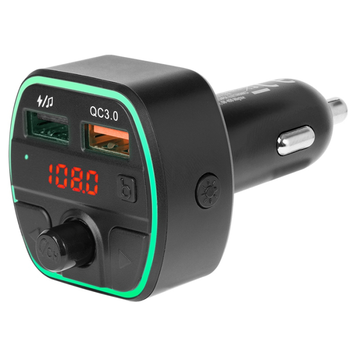 MODULATOR FM AUDIO BLUETOOTH QC 3.0 2X USB [2]