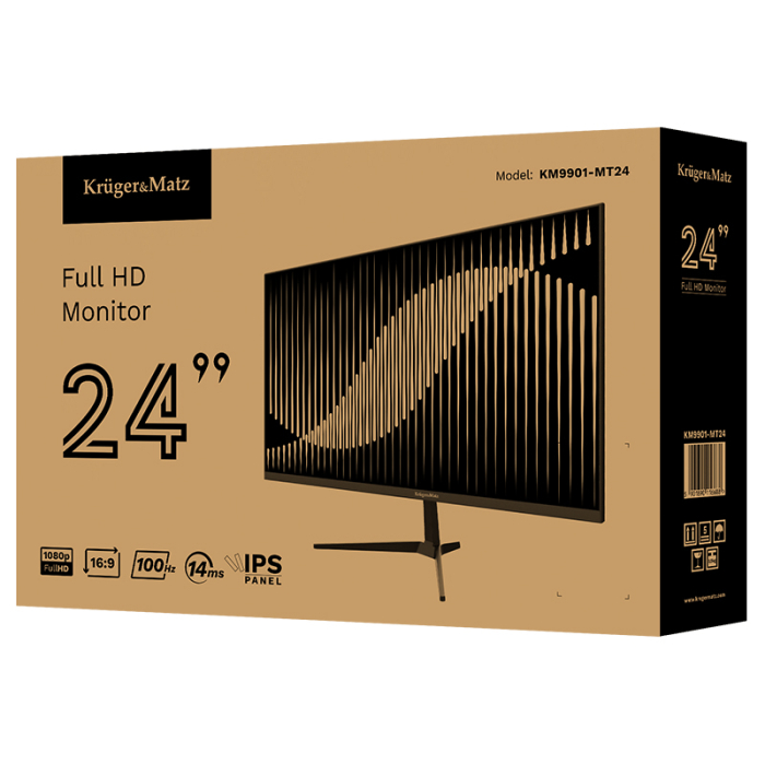 MONITOR 24 INCH 100HZ KRUGER&MATZ [10]
