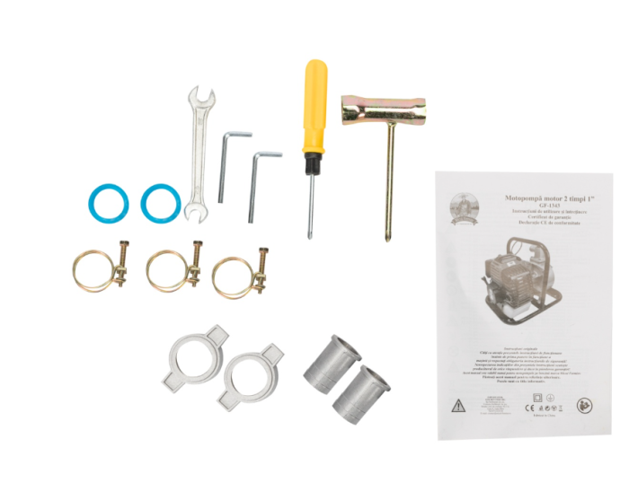 Motopompa Micul Fermier 2cp 42.7cc, benzina 2t, racord 1", debit 8000l/h [2]