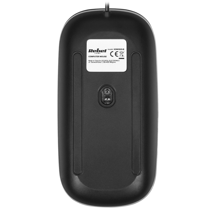 MOUSE CU FIR 1200 DPI WDM210 REBEL [5]
