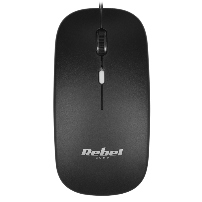 MOUSE CU FIR 1200 DPI WDM210 REBEL [4]