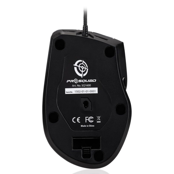 MOUSE GAMING 6000DPI PROSQUAD [6]