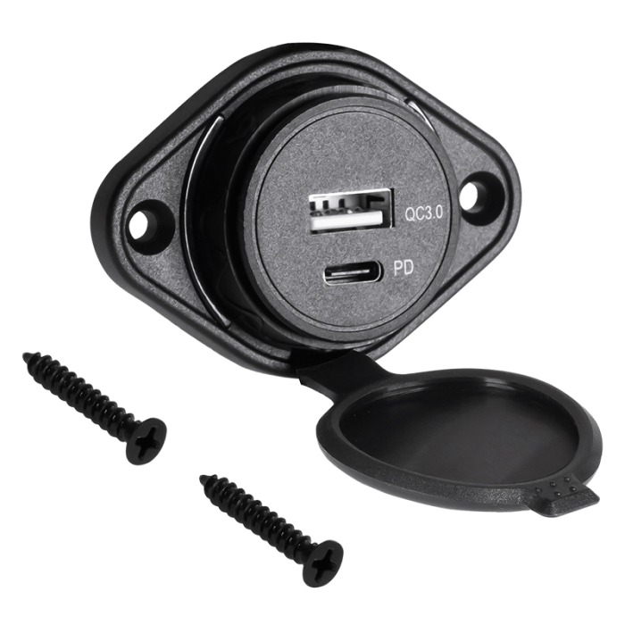 MUFA ALIMENTARE USB / TYPE C QC / PD [2]