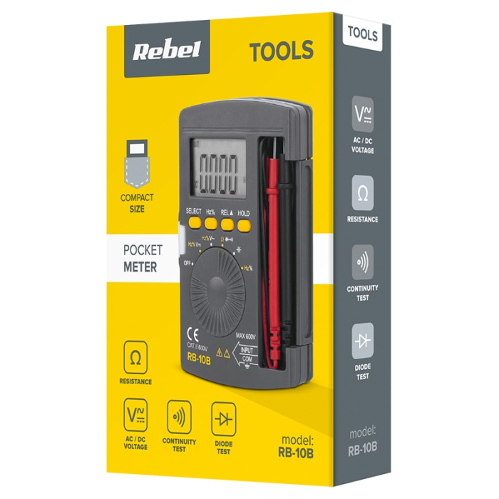 MULTIMETRU BUZUNAR REBEL [5]