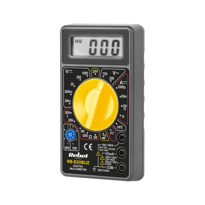 MULTIMETRU UNIVERSAL RB-830BUZ REBEL [2]