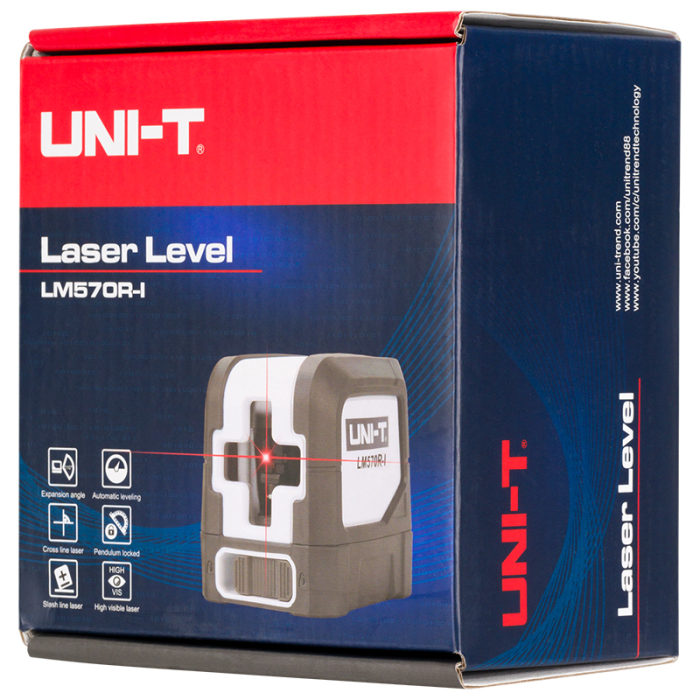 NIVELA LASER CLASS II MAX 30M LM570R-I UNI-T [10]