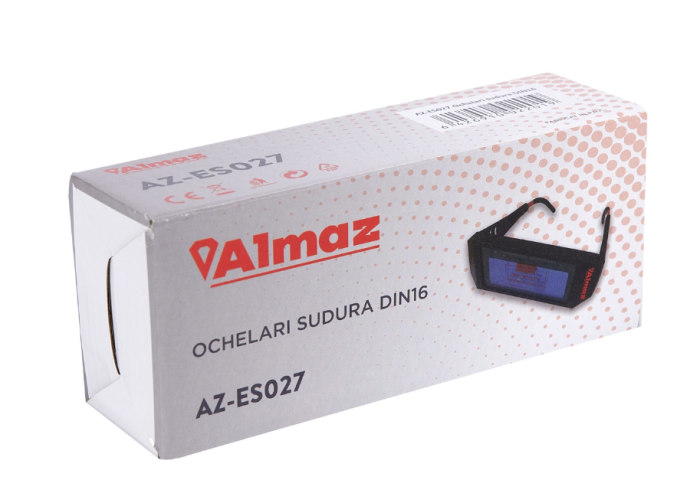 Ochelari sudura Almaz, Automati, fereastra 90x34mm, 2 senzori, sudura/polizare [4]