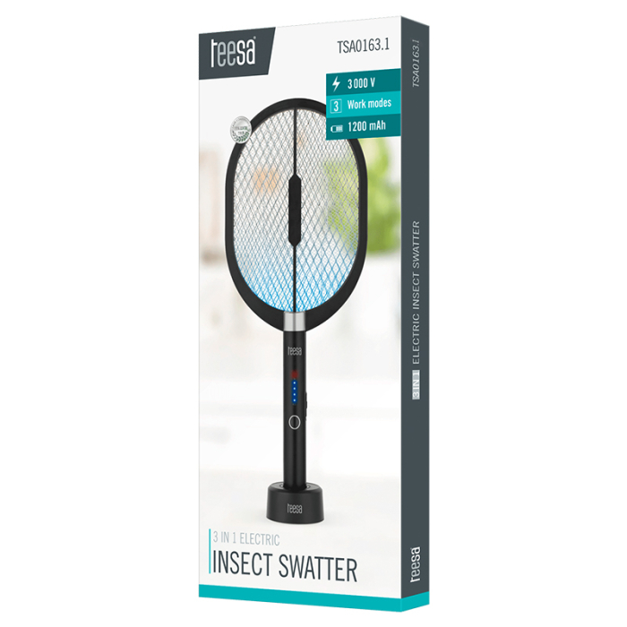PALETA ELECTRICA SWATTER ANTI-INSECTE TEESA [6]