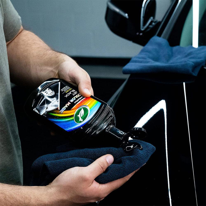 PASTA POLISH 3 IN 1 COLOR MAGIC JET BLACK WAX 500ML TURTLE WAX [4]
