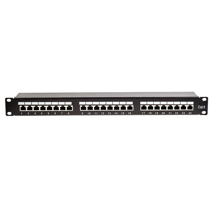 PATCH PANEL 24 PORTURI FTP CAT 5E KRONE+110 EMTEX [2]