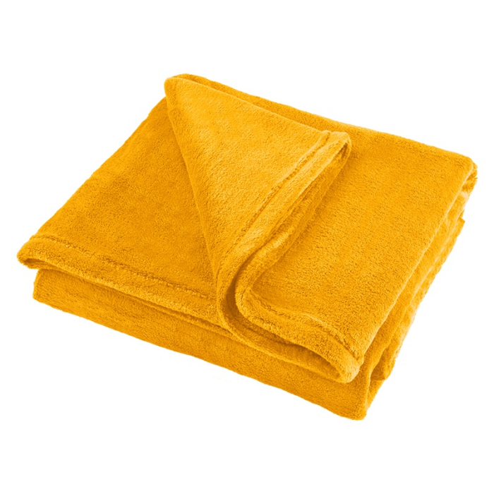 PATURA FLEECE POLAR 150X200CM GALBENA TEESA [3]