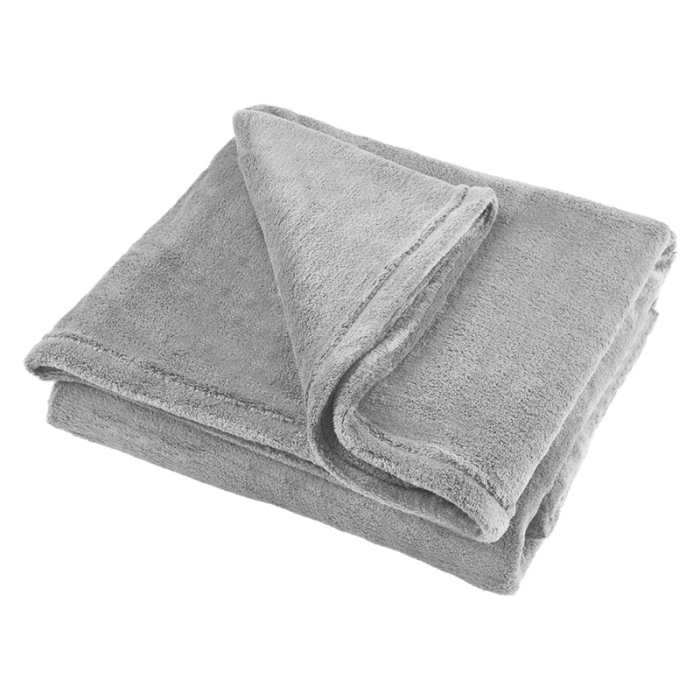 PATURA FLEECE POLAR 150X200CM GRI TEESA [3]