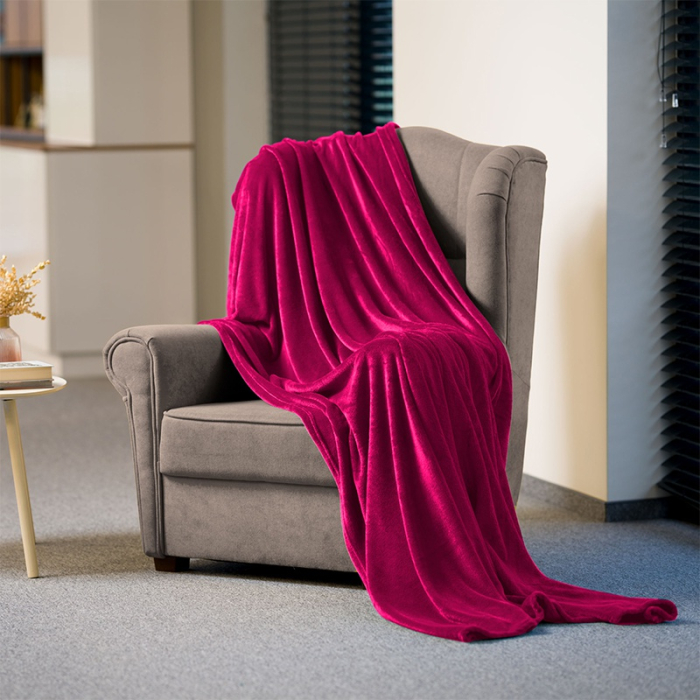PATURA FLEECE POLAR 150X200CM MAGENTA TEESA [4]