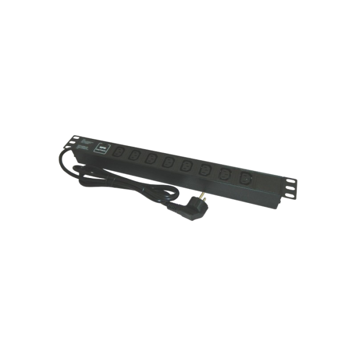 PDU RACK 19 INCH 8 PRIZE C13 16A 2M EMTEX [2]