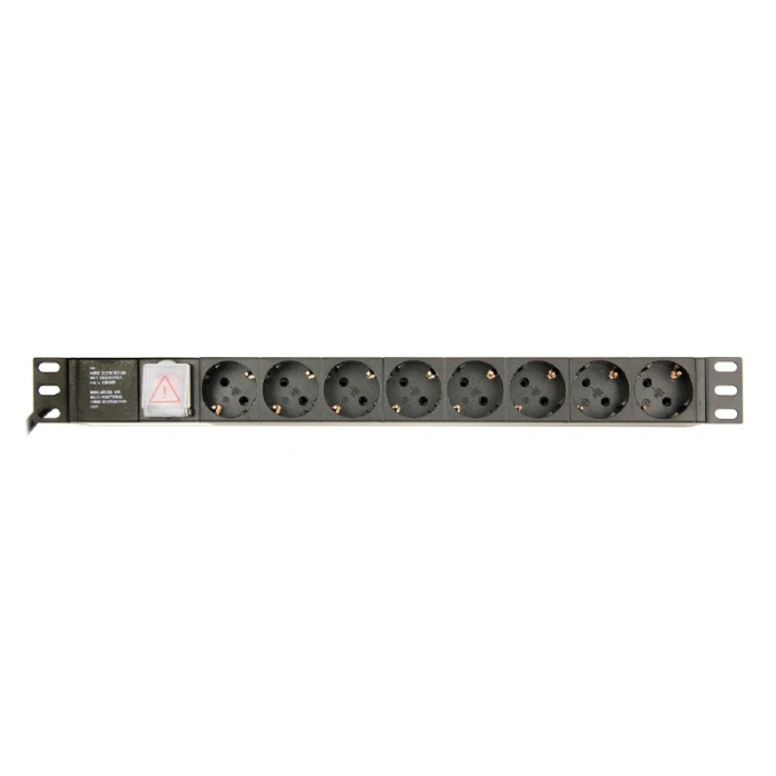 PDU RACK 1U 8 PRIZE 3680W 3M GEMBIRD [2]