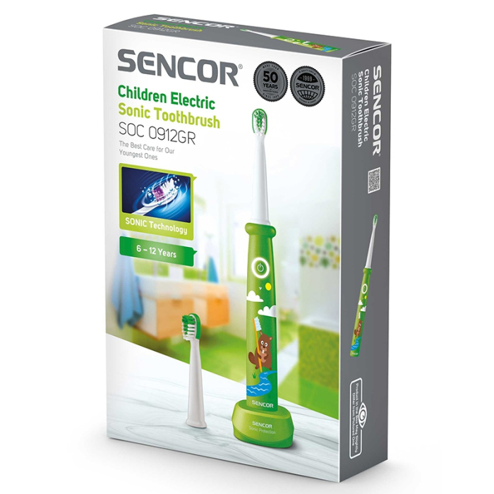 PERIUTA ELECTRICA SONICA COPII VERDE SENCOR [8]
