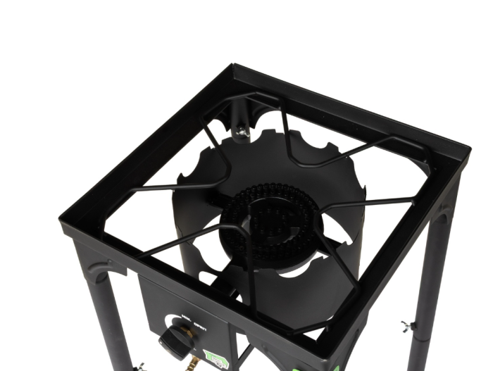 Pirostrie patrata Micul Fermier, putere termica 6kW, 1 arzator, inaltime ajustabila 72/42 cm [6]