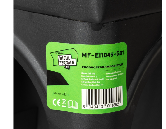 Pirostrie patrata Micul Fermier, putere termica 6kW, 1 arzator, inaltime ajustabila 72/42 cm [5]