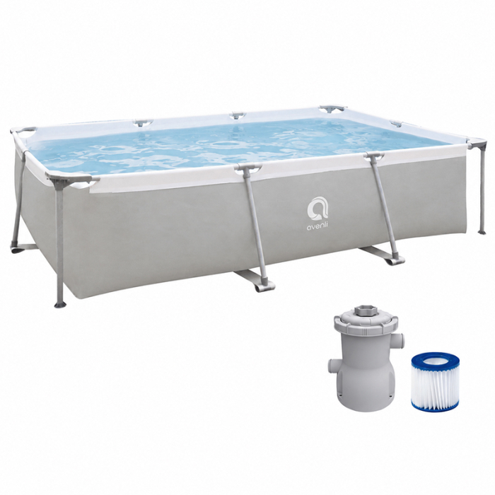 PISCINA CU CADRU 300X207X66 CM AVENLI [3]