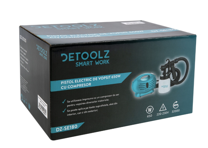 Pistol electric de vopsit 650W cu compresor [2]