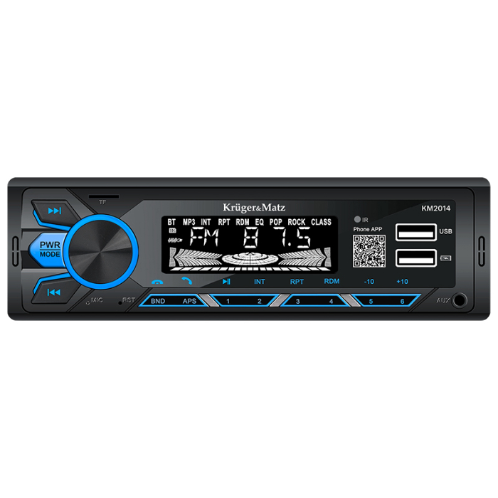 PLAYER AUTO 1 DIN 4X15W KRUGER&MATZ [2]