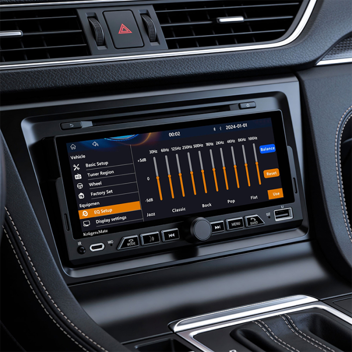 PLAYER AUTO 1 DIN 4X60W CARPLAY ANDROIDAUTO KRUGER&MATZ [4]