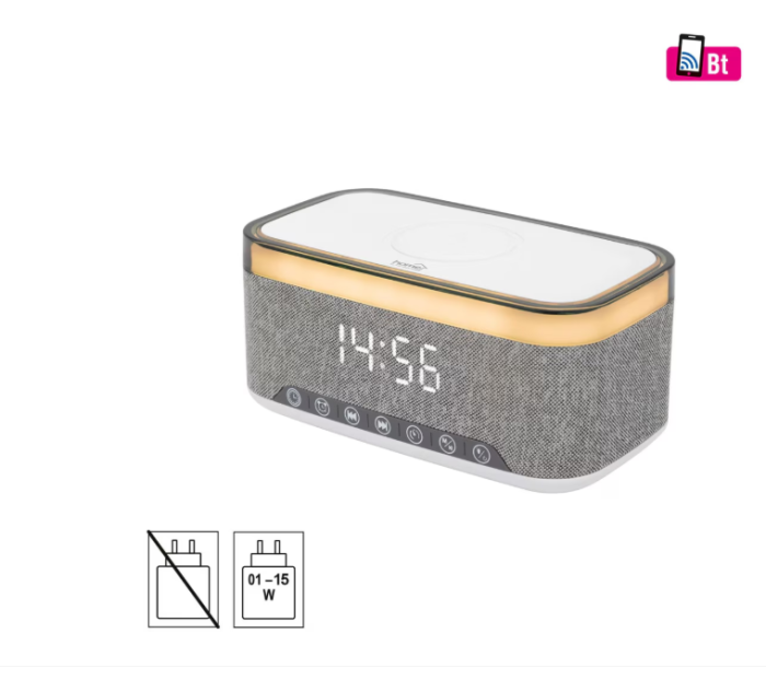 Player Multimedia și Ceas cu Alarmă, Încărcare Wireless HOME LTCR06 [3]