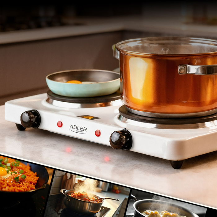 PLITA ELECTRICA DUBLA 2500W ADLER [8]