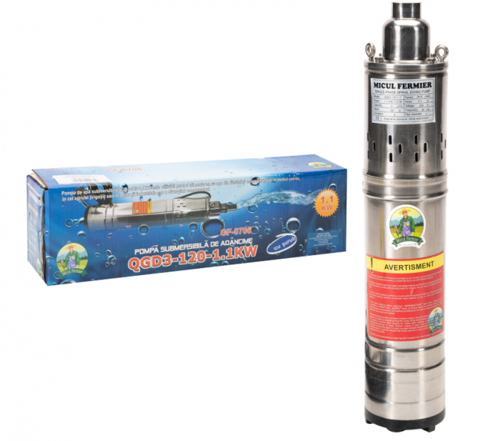 Pompa apa submersibila 1,1kw 120m (tun) MF  GF-0705 [2]