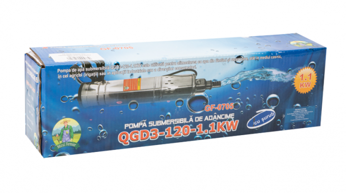 Pompa apa submersibila 1,1kw 120m (tun) MF  GF-0705 [3]