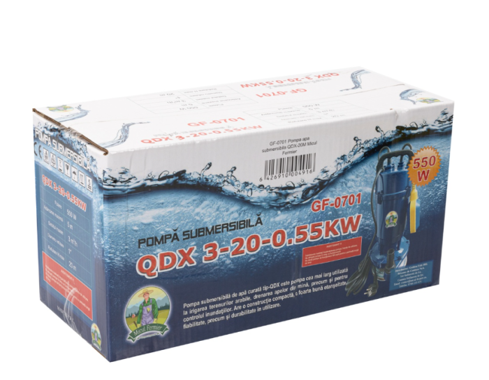 Pompa apa submersibila 20m 0,55kW Micul Fermier [2]