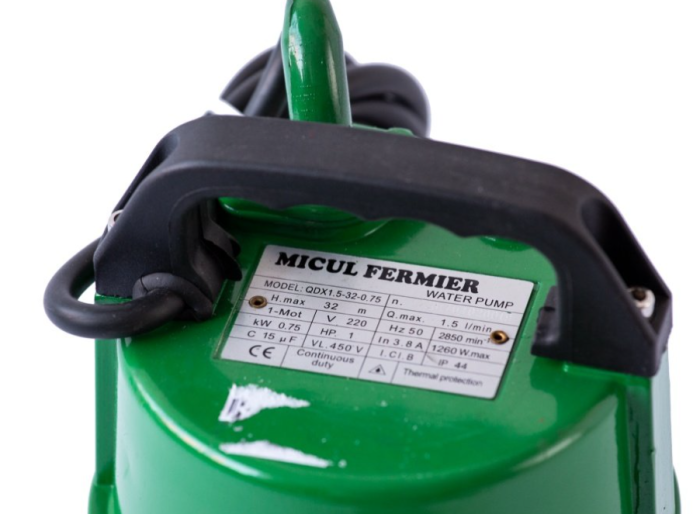 Pompa apa submersibila QDX-32M 0,75kW fara plutitor MF [2]