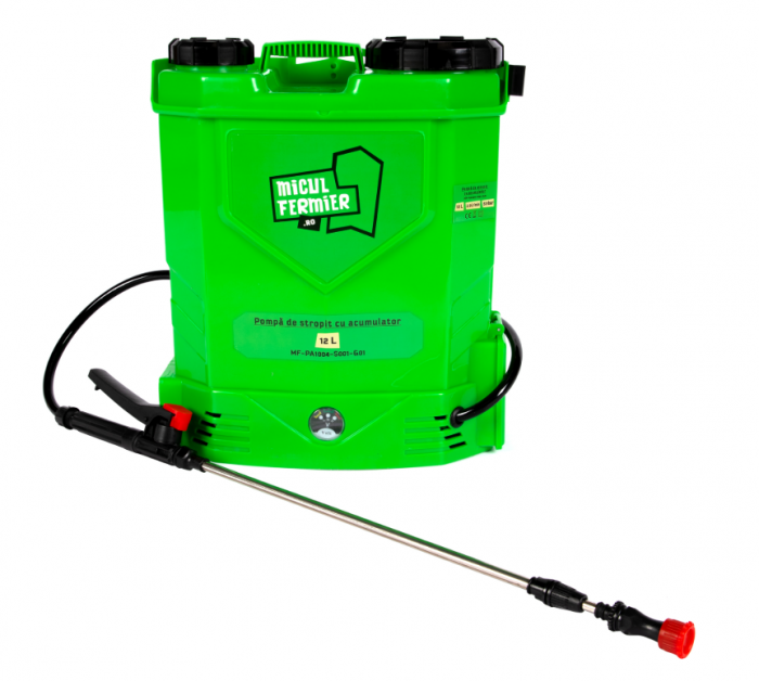 Pompa de stropit cu acumulator Micul Fermier 12L MF-PA1004 [7]