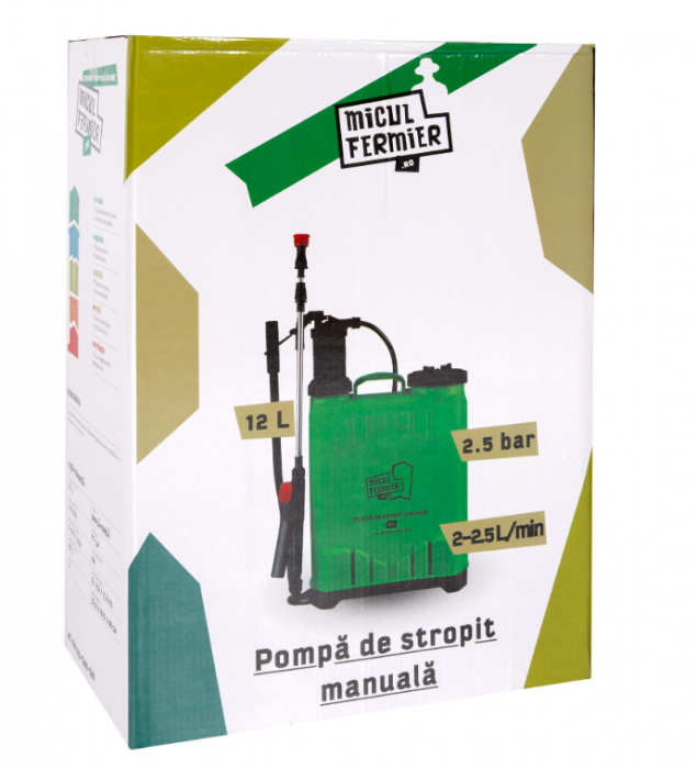 Pompa de stropit manuală Micul Fermier 12L MF-PM1010 [10]