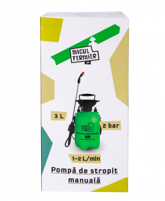Pompă de stropit manuală Micul Fermier 3L MF-PM1006 [4]