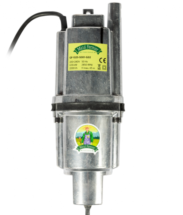 Pompa submersibila vibr 0,55kW 4/65m 2200l/h 1/2" FP  GF-1325-S001-G02 [2]