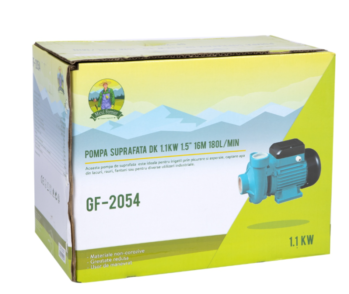 Pompa suprafata DK 1.1KW 1.5" 16m 180l/min [5]