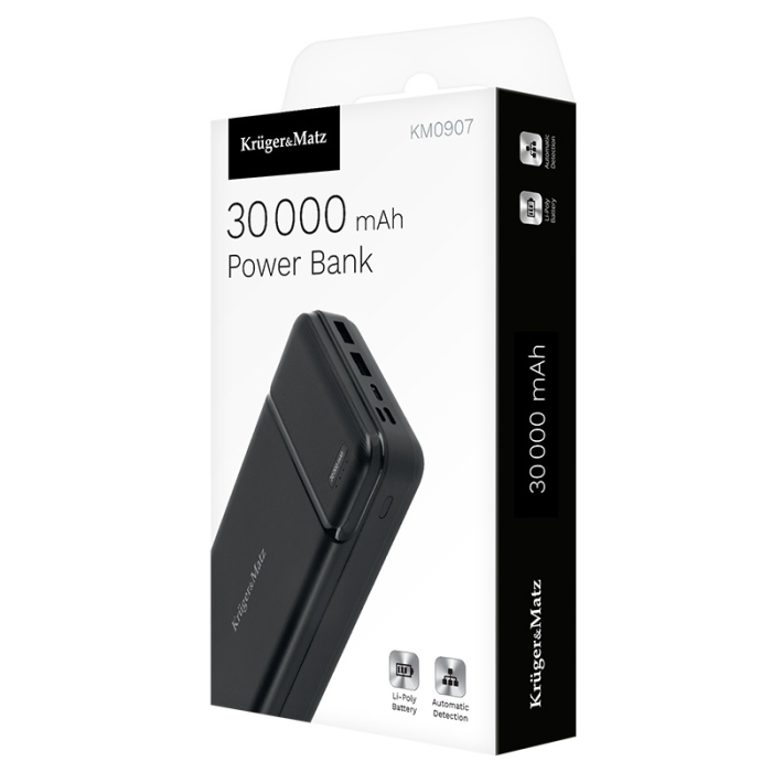 POWER BANK 30000MAH LI-POL KRUGER&MATZ [4]