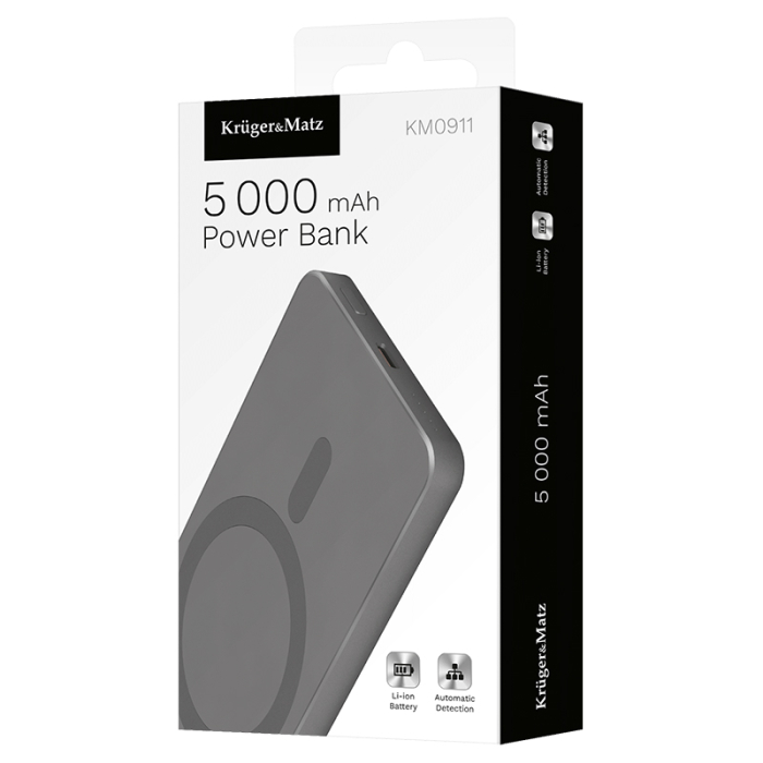 POWER BANK 5000 MAH MAG SAFE KRUGER&MATZ [7]