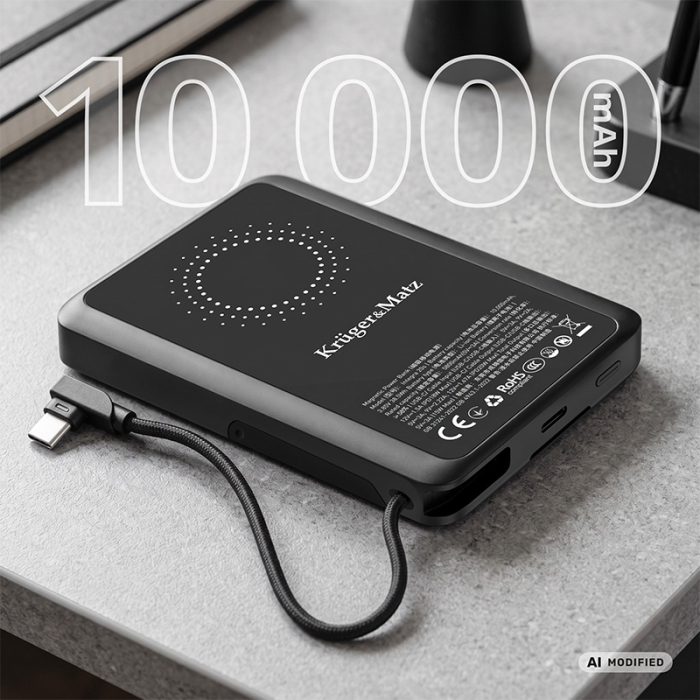 POWER BANK SOLAR 10000 MAH LI-POL CERTIFIED CCC ASIA KM [16]