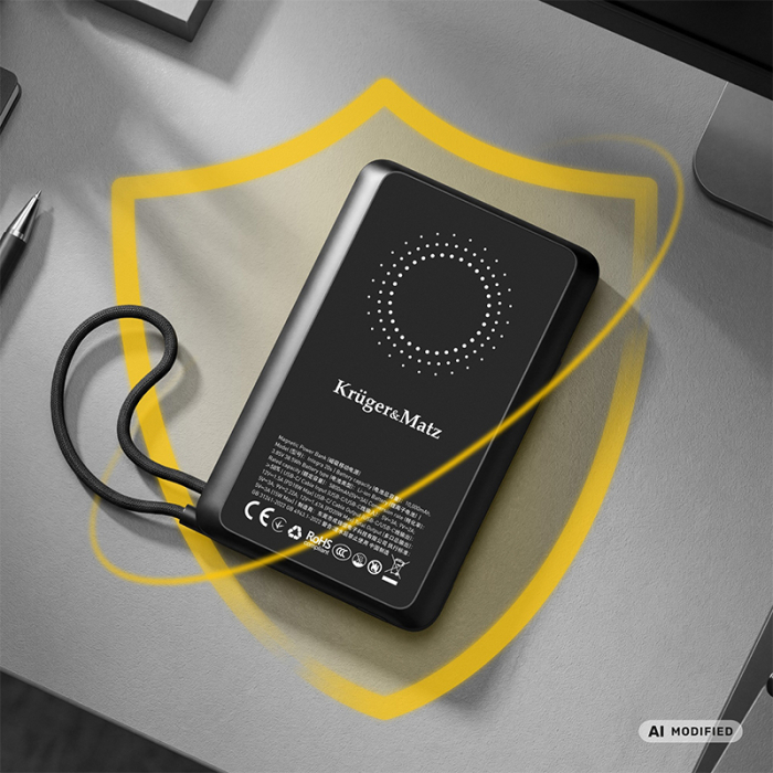 POWER BANK SOLAR 10000 MAH LI-POL CERTIFIED CCC ASIA KM [7]